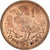 Gibraltar, Elizabeth II, Penny, 1990, Bronze, AU(55-58), KM:20