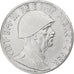 Albânia, Vittorio Emanuele III, Lek, 1939, Rome, Aço Inoxidável, MS(65-70)
