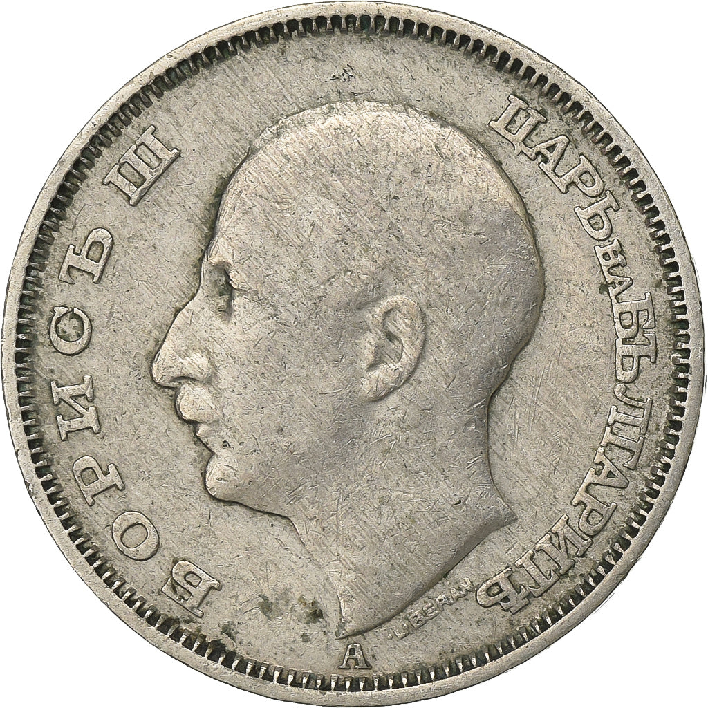 Bulgaria, Boris III, 20 Leva, 1940, Berlin, Rame-nichel, BB, KM:47