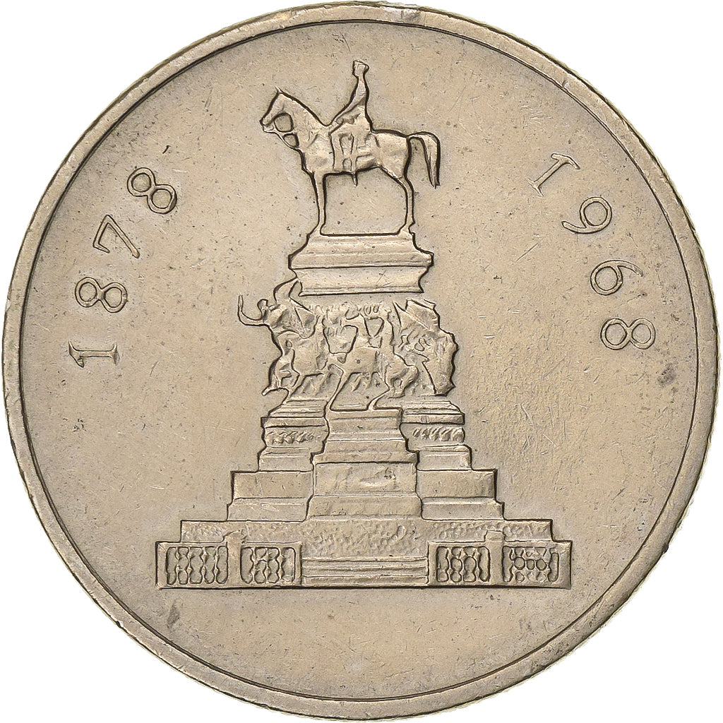 Bulgaria, Lev, 1969, Nickel-brass, AU(50-53), KM:76