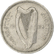 Ireland, 3 Pence, 1928, Nickel, EF(40-45), KM:4