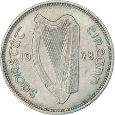 Ireland, Shilling, 1928, Silver, EF(40-45), KM:6