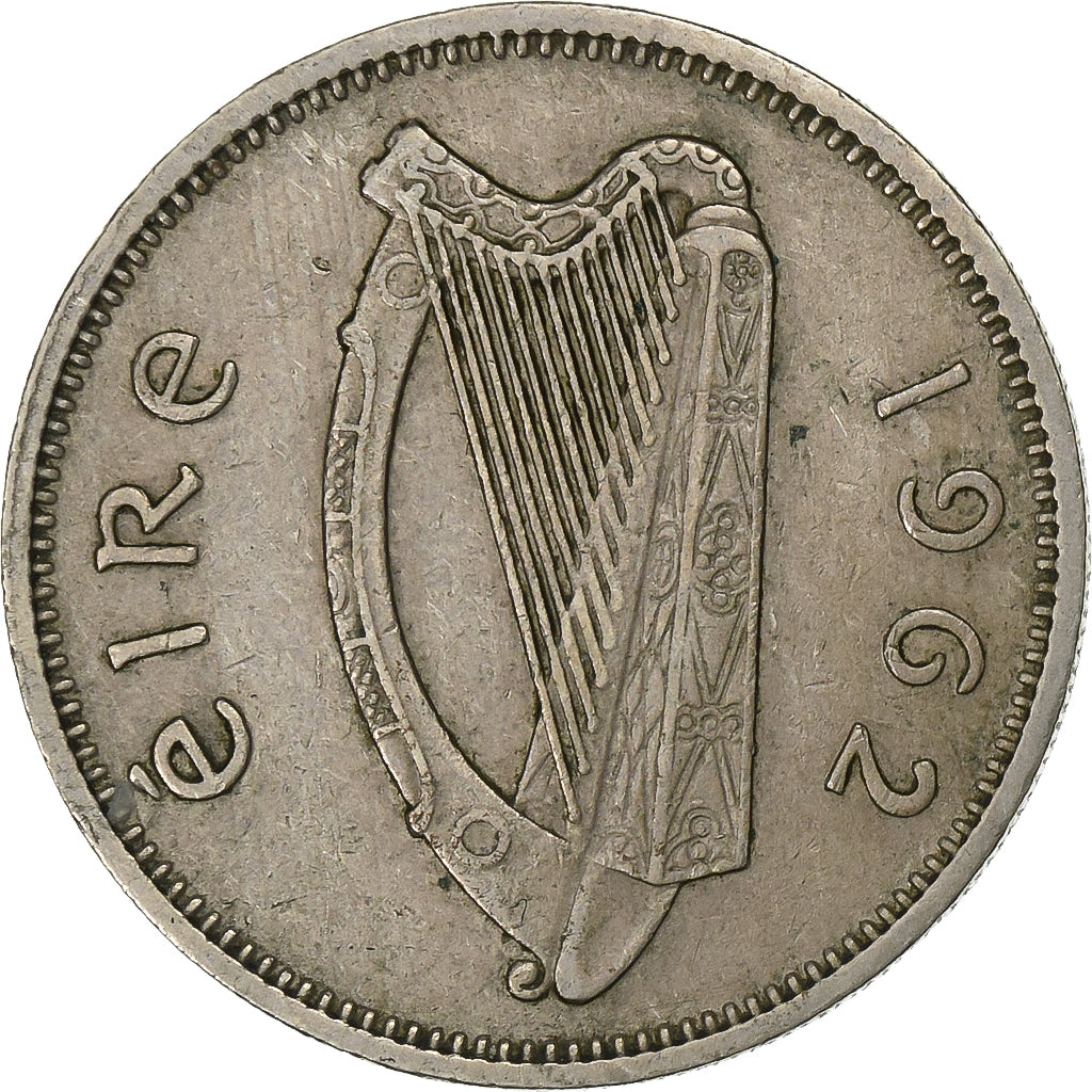 Ireland, Shilling, 1962, Copper-nickel, EF(40-45), KM:14A