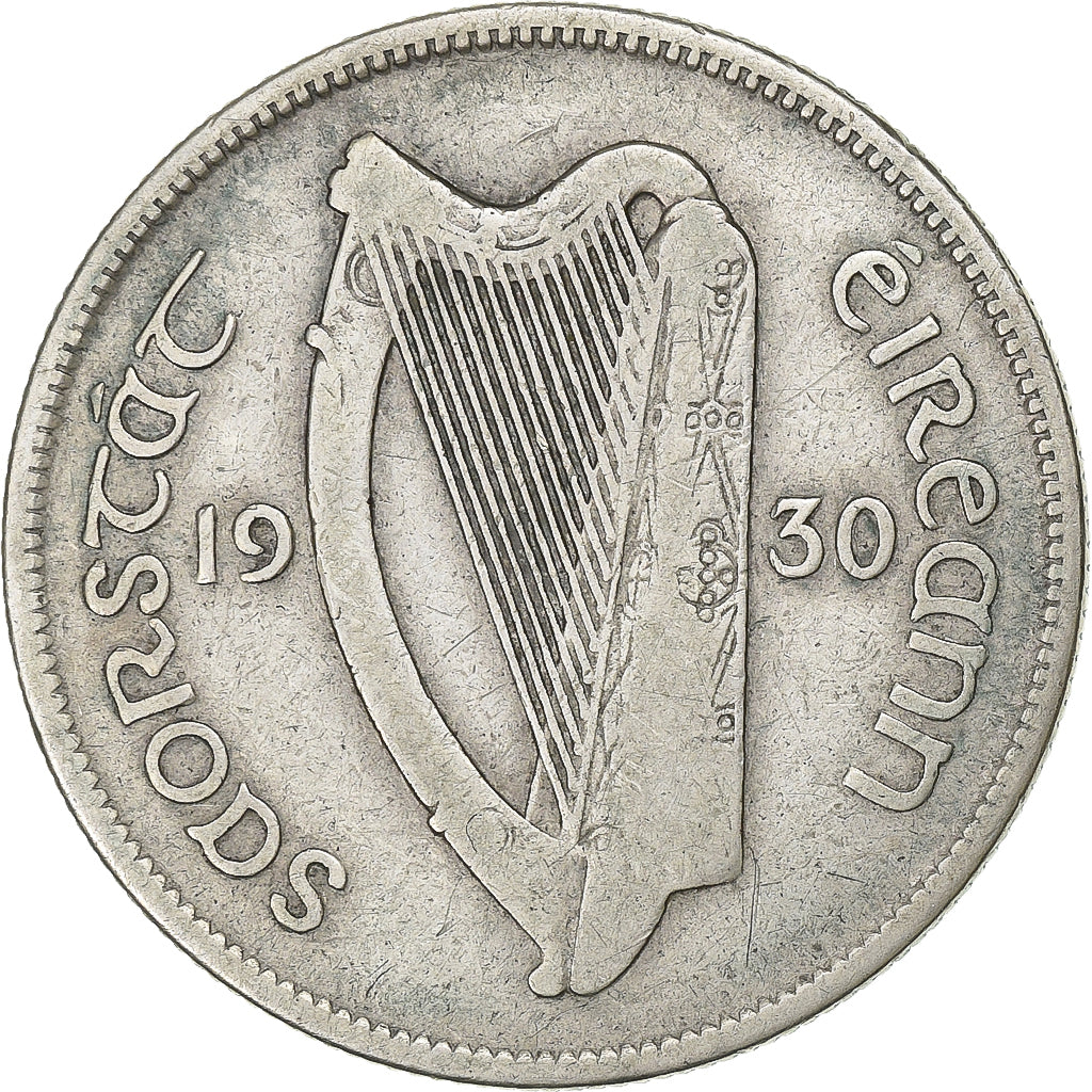 Irlande, Florin, 1930, Argent, TB+, KM:7