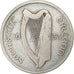 REPUBLIKA IRLANDII, 1/2 Crown, 1933, Srebro, VF(30-35), KM:8