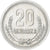 Albanië, 20 Qindarka, 1988, Aluminium, PR, KM:65