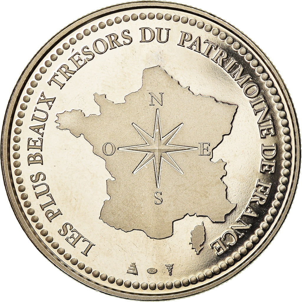 France, Medal, Paris - L'Arc de Triomphe, MS(65-70), Copper-nickel