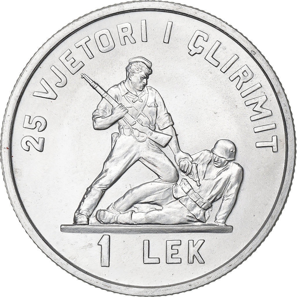 Albania, Lek, 1969, Aluminum, MS(60-62), KM:48
