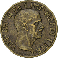 Albânia, Vittorio Emanuele III, 0.05 Lek, 1940, Rome, Alumínio-Bronze