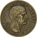 Albânia, Vittorio Emanuele III, 0.05 Lek, 1940, Rome, Alumínio-Bronze