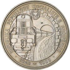 Albania, 5 Lekë, 1988, Copper-nickel, MS(60-62), KM:61