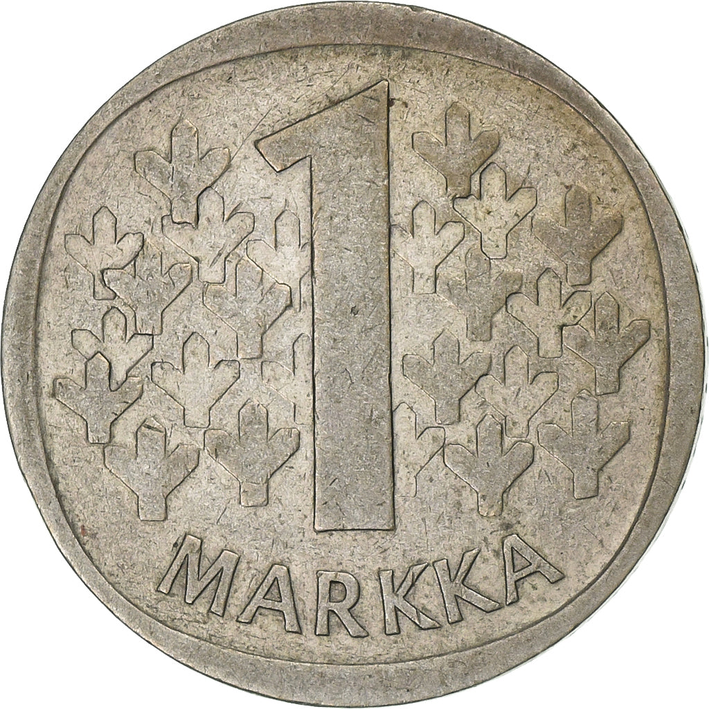 Finlândia, Markka, 1965, Prata, EF(40-45), KM:49