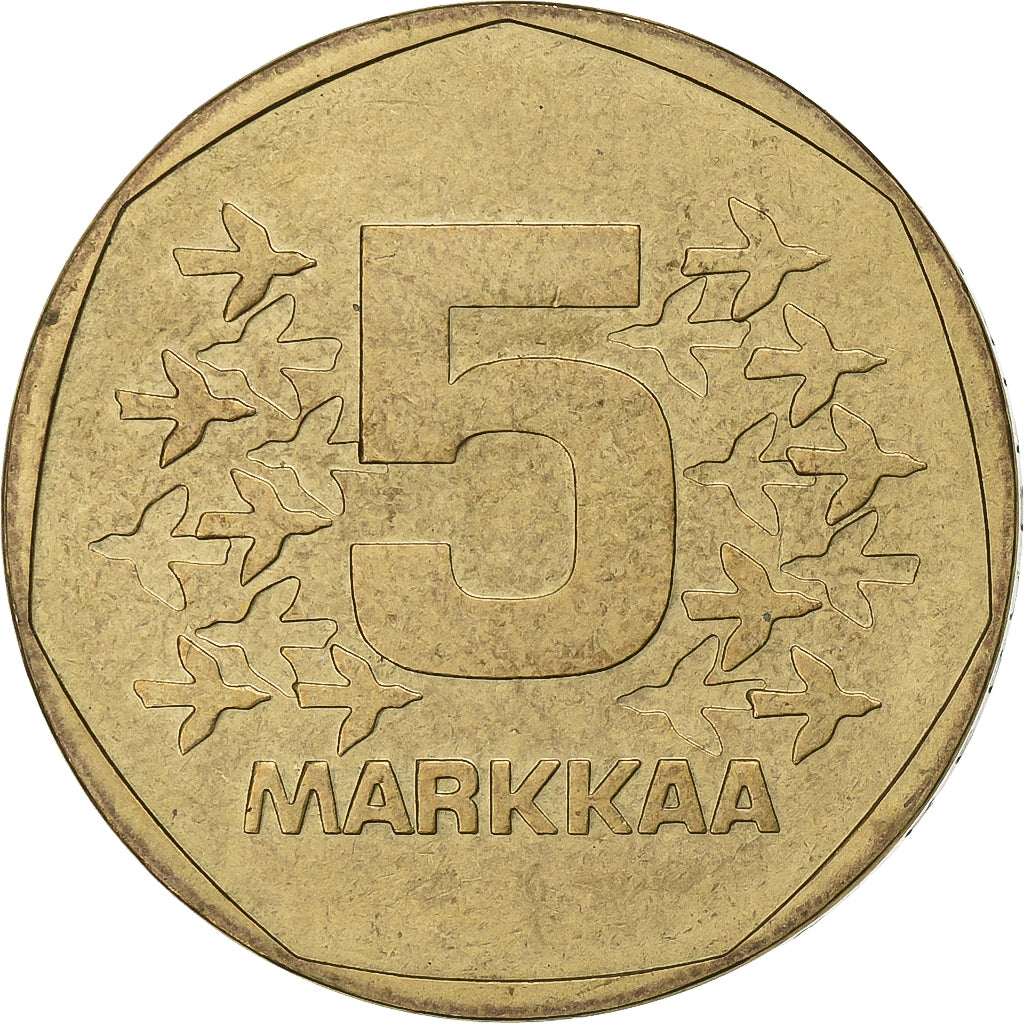 Finlande, 5 Markkaa, 1972, Bronze-Aluminium, TTB+, KM:53