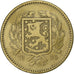 Finlande, 10 Markkaa, 1930, Bronze-Aluminium, TB+, KM:32a