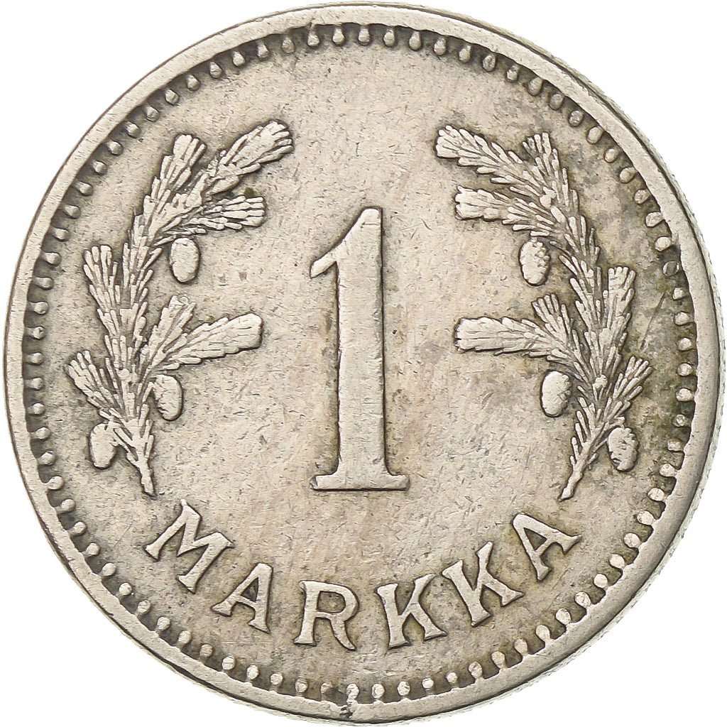 Finlande, Markka, 1928, Cupro-nickel, TTB, KM:30