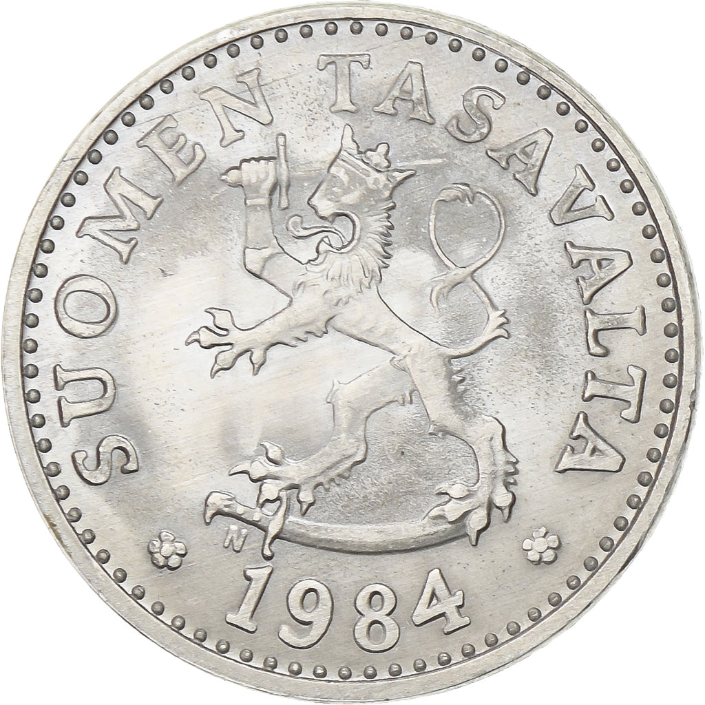 Finlândia, 10 Pennia, 1984, Alumínio, AU(55-58), KM:46a