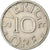 Suède, Carl XVI Gustaf, 10 Öre, 1978, Cupro-nickel, TTB, KM:850