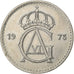 Suède, Gustaf VI, 50 Öre, 1973, Cupro-nickel, TTB+, KM:837