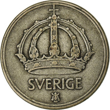 Sweden, Gustaf V, 50 Öre, 1950, Silver, EF(40-45), KM:817