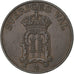 Schweden, Oscar II, 2 Öre, 1907, Bronze, SS+, KM:769