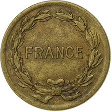 Frankreich, 2 Francs, France Libre, 1944, Philadelphia, Messing, SS, KM:905