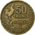 France, 50 Francs, Guiraud, 1953, Beaumont - Le Roger, Aluminum-Bronze