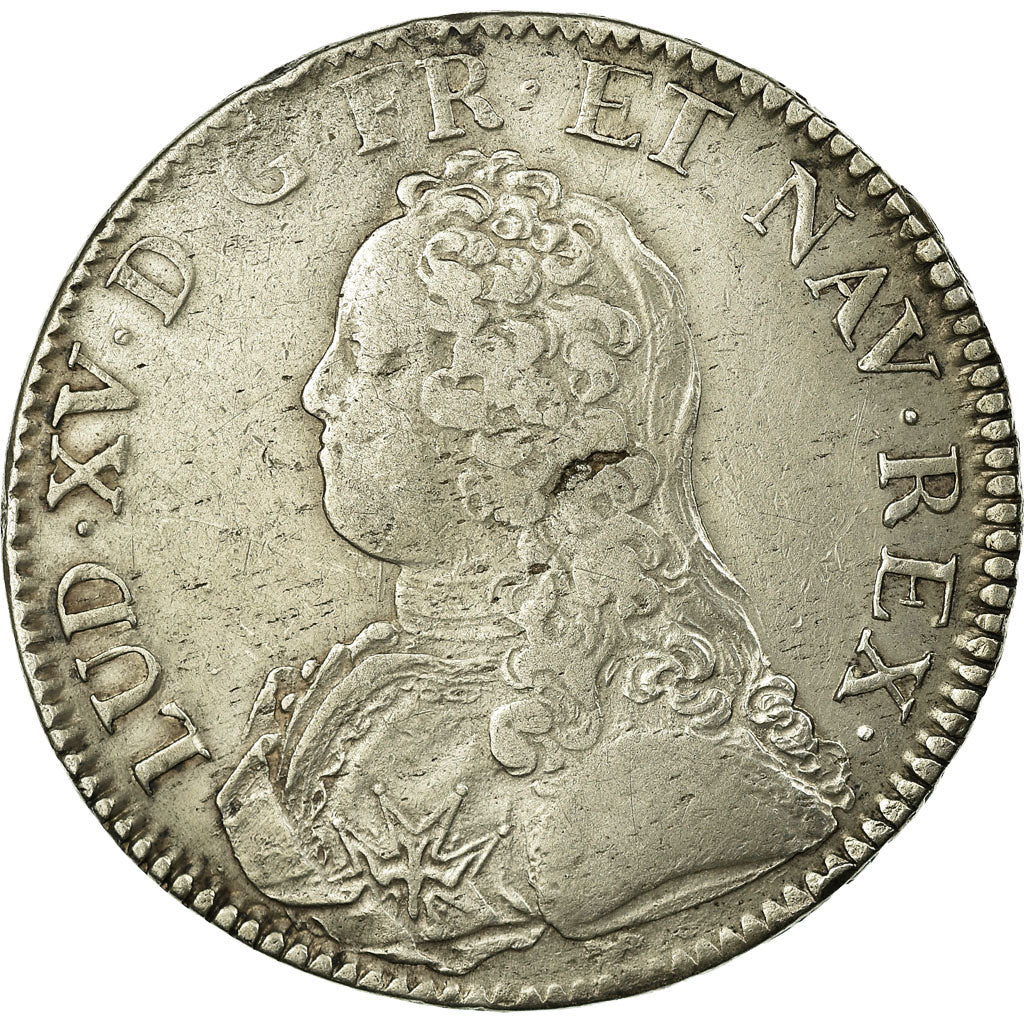 Frankrijk, Louis XV, Ecu aux branches d'olivier, 1726, Paris, Zilver, ZF