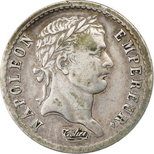 France, Napoleon I, 1/2 Franc, 1812, Lille, Silver, VF(30-35), Gadoury:399