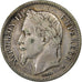 Francia, Napoleon III, Franc, 1867, Strasbourg, Petit BB, Argento, BB