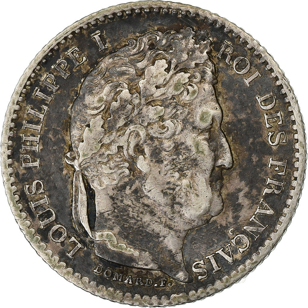 France, 25 Centimes, 1847, Paris, Silver, EF(40-45), Gadoury:357, KM:755.1