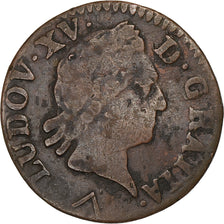 Frankrijk, Louis XV, Liard, Liard à la vieille tête, 1773, Lille, Koper, FR