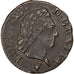 Frankreich, Louis XV, Liard, Liard à la vieille tête, 1770, Reims, Kupfer, SS