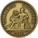 Francia, Franc, Chambre de commerce, 1922, Paris, Alluminio-bronzo, BB