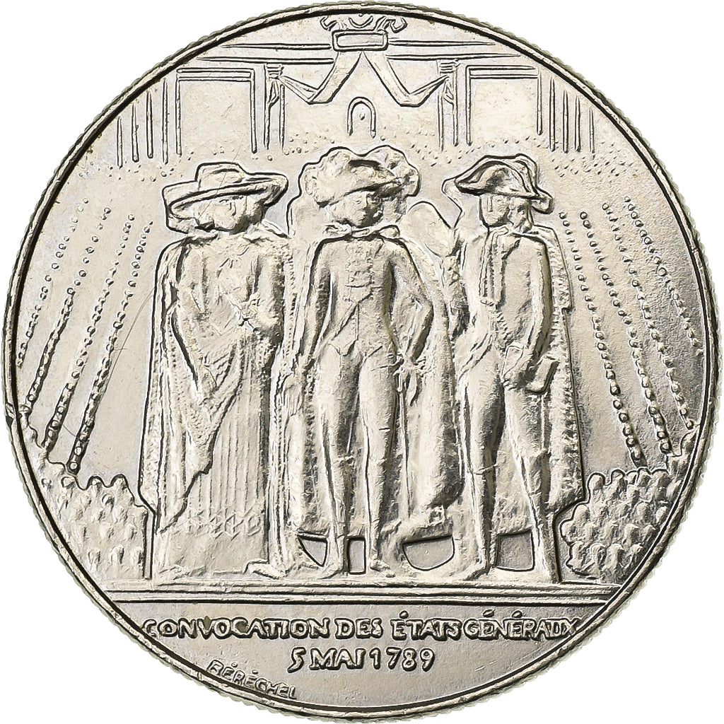 Frankrijk, Franc, États généraux, 1989, Paris, Nickel, PR, Gadoury:477