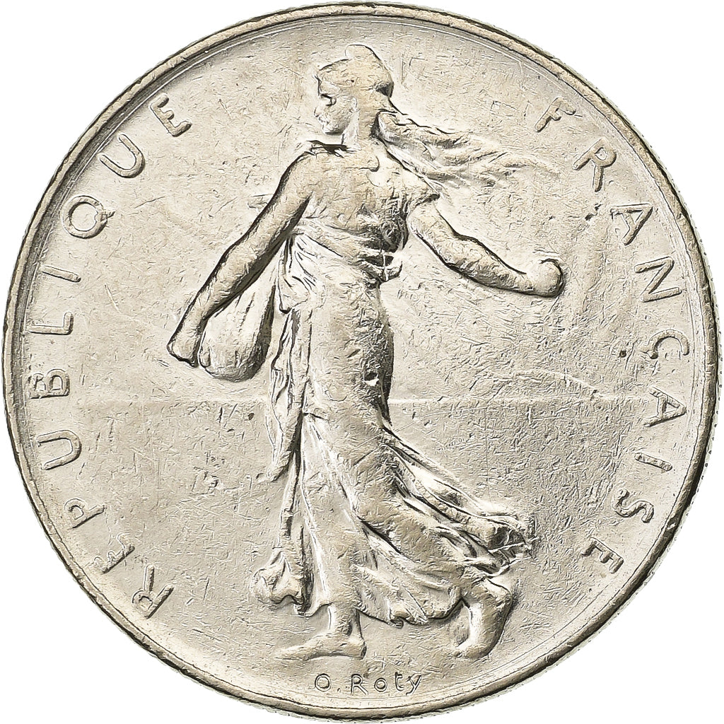 Francia, Franc, Semeuse, 1978, Paris, Nichel, BB, Gadoury:474, KM:925.1