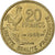 Francia, 20 Francs, Guiraud, 1950, Paris, Alluminio-bronzo, BB, Gadoury:864