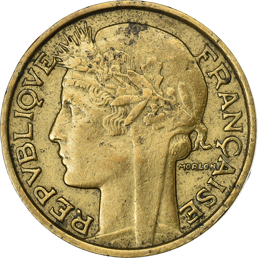 France, 50 Centimes, Morlon, 1932, Paris, Bronze-Aluminium, TTB, Gadoury:423