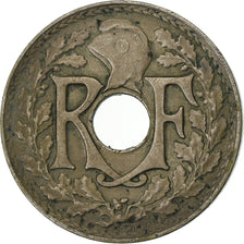 France, 5 Centimes, Lindauer, 1920, Paris, Copper-nickel, EF(40-45)