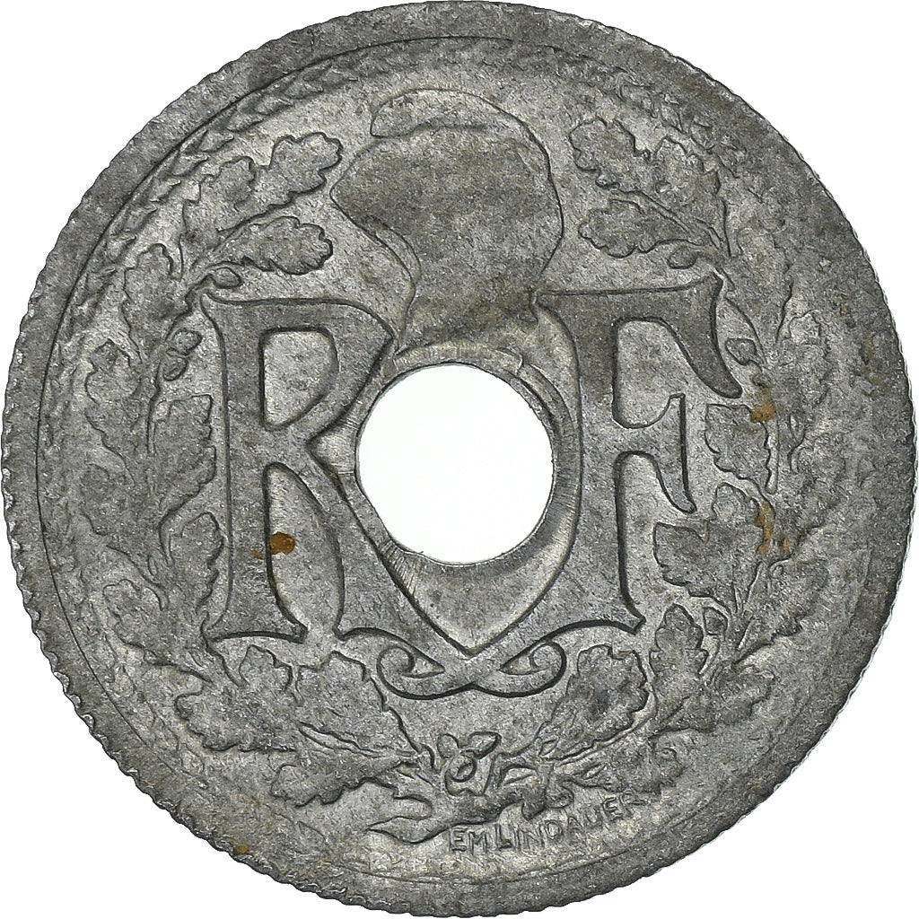 France, 10 Centimes, Lindauer, 1945, Castelsarrasin, Zinc, EF(40-45)