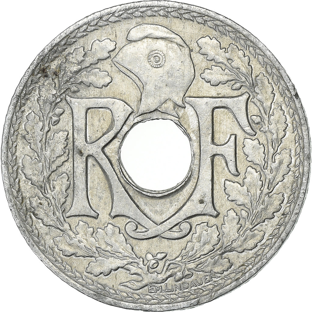 Frankreich, 10 Centimes, Lindauer, 1941, Paris, Zinc, SS, Gadoury:288b, KM:896