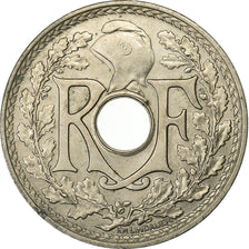 Francia, 25 Centimes, Lindauer, .1939., Paris, Nichel-bronzo, BB, Gadoury:381