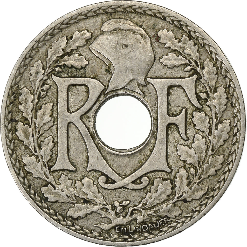 Frankreich, 25 Centimes, Lindauer, 1930, Paris, Kupfer-Nickel, SS, Gadoury:380