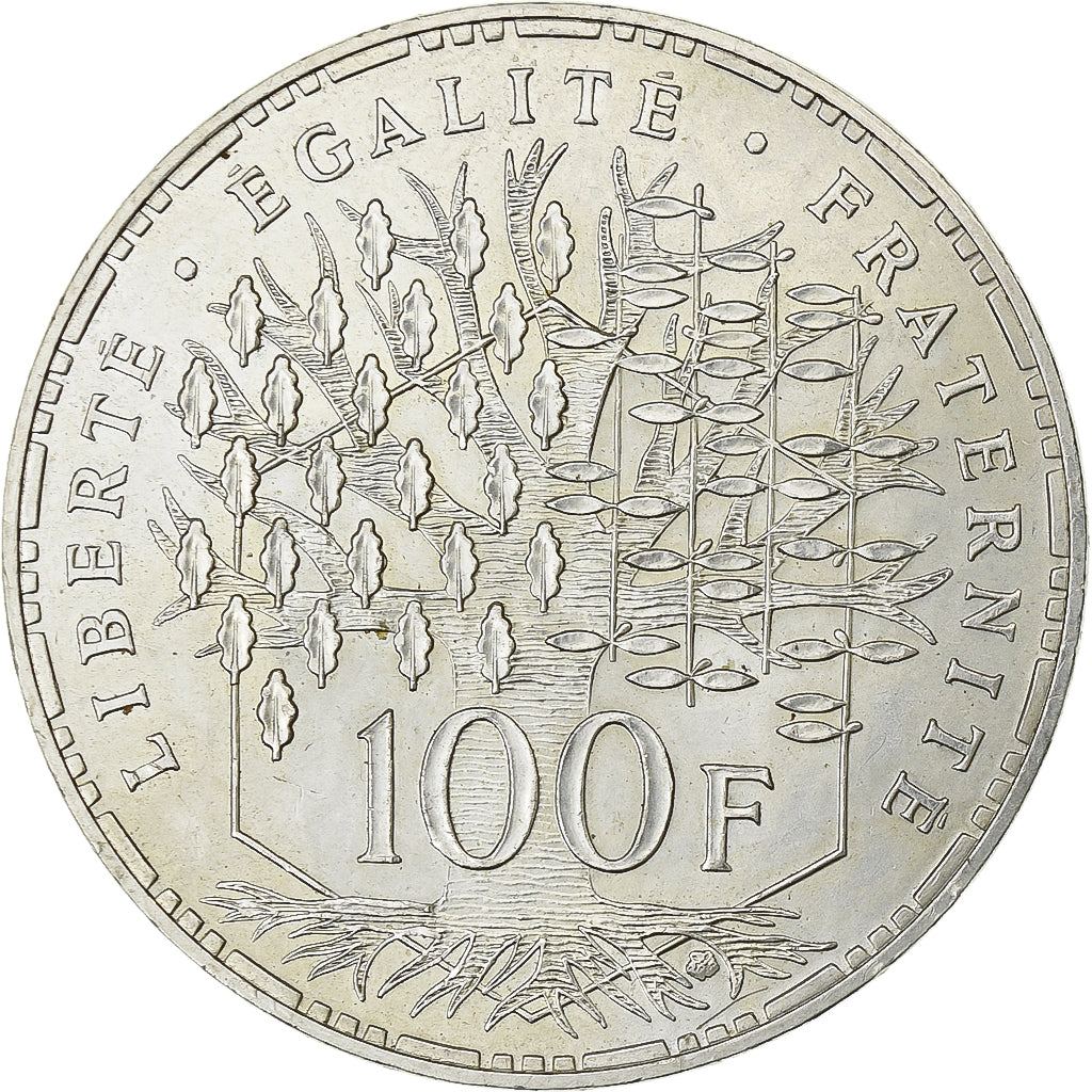France, 100 Francs, Panthéon, 1982, Paris, Silver, AU(55-58), Gadoury:898