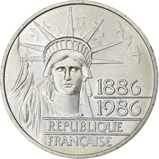 France, 100 Francs, Statue de la Liberté, 1986, Paris, Argent, SUP
