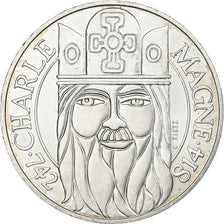 France, 100 Francs, Charlemagne, 1990, Paris, Argent, SUP, KM:982