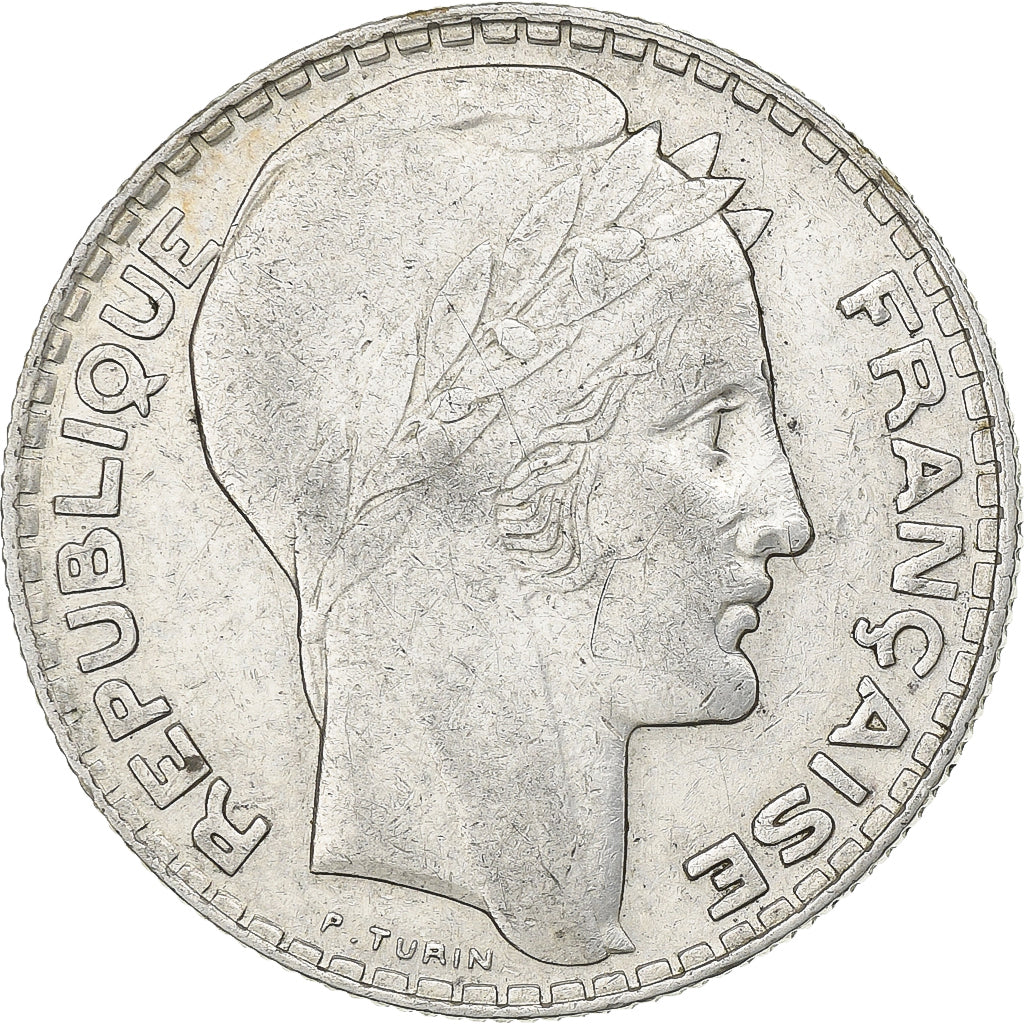 França, 10 Francs, Turin, 1838, Paris, Prata, AU(55-58), Gadoury:801, KM:878