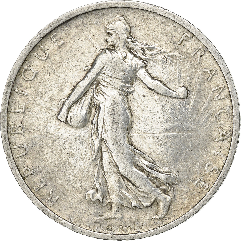 Francia, Franc, Semeuse, 1899, Paris, Argento, BB, Gadoury:467, KM:844.1