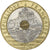 France, 20 Francs, Mont Saint Michel, 1992, Paris, Tri-Metallic, AU(55-58)