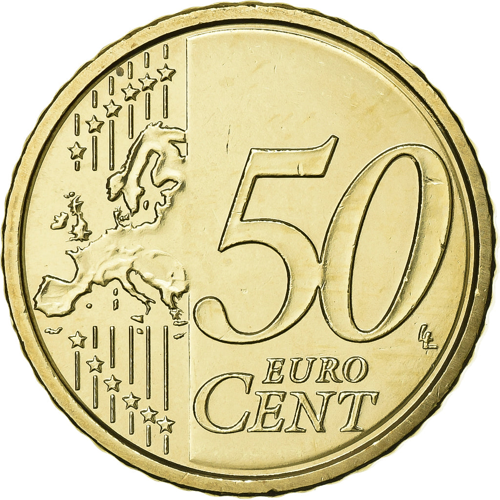 Vatican, Benedict XVI, 50 Euro Cent, 2012, Rome, Brass, MS(65-70), KM:387