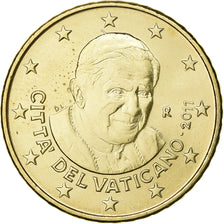Vatikanstadt, Benedict XVI, 50 Euro Cent, 2011, Rome, Messing, STGL, KM:387